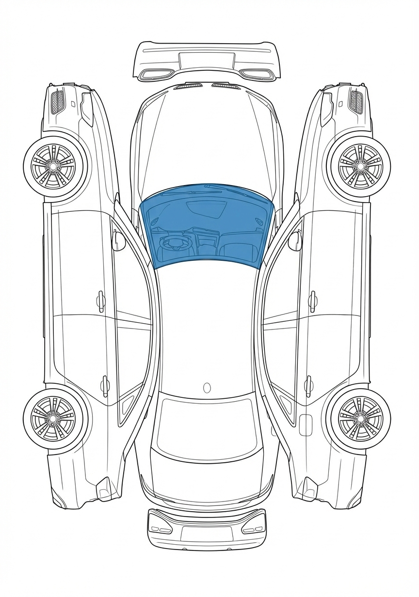 Car Body Diagram